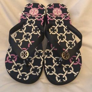 Tory Burch wedge flip flop